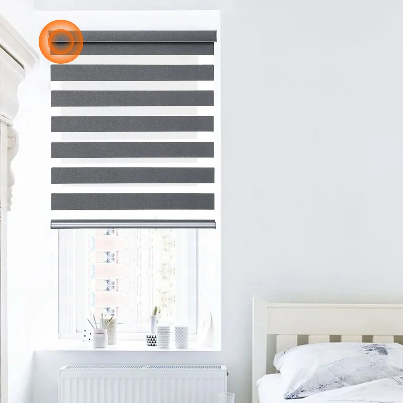 POYAL Wifi Smart Roller Blind Motor with Smart Switch for Electric Roller Blinds Blackout Zebra Blinds
