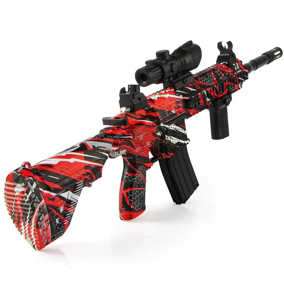 2023 products Electric Outdoor Shooting Game 10000 Bullets kid toy ball water gel blaster gun