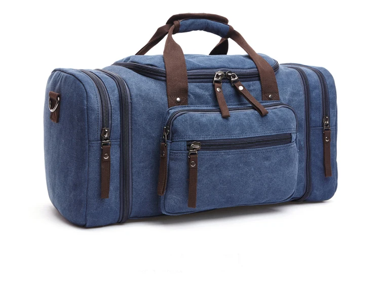 Luxury large storge sport waterproof canvas high quality  travel duffle bag