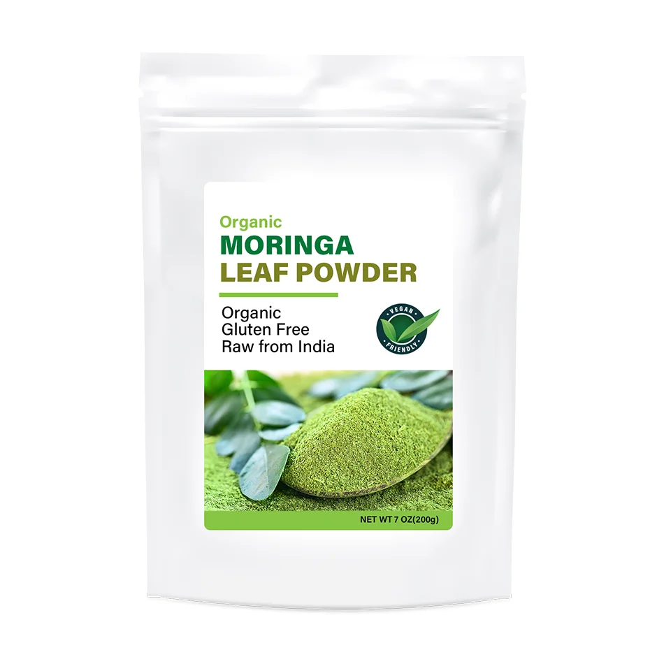 Wholesale pure natural Organic moringa leaf powder pure natural slimming tea moringa ginger Moringa Oleifera
