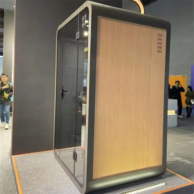 Easy Assemble Portable Acoustic Silence Soundproof Room Booth Office Booth Audiometric Silent Booth For Sale