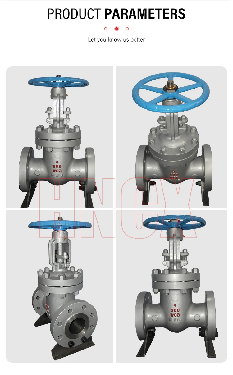 ANSI API CLASS600lb handwheel open hard to hard seal oil pipeline high temperature resistant wedge cast steel flanged gate valve