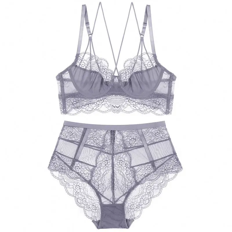 Factory Wholesale Bralette Set Bra Sets & Panties Sexy Bra Hot Sexy Women Underwear Girl Lady Women 3/4 Bra Cup Hot Popular