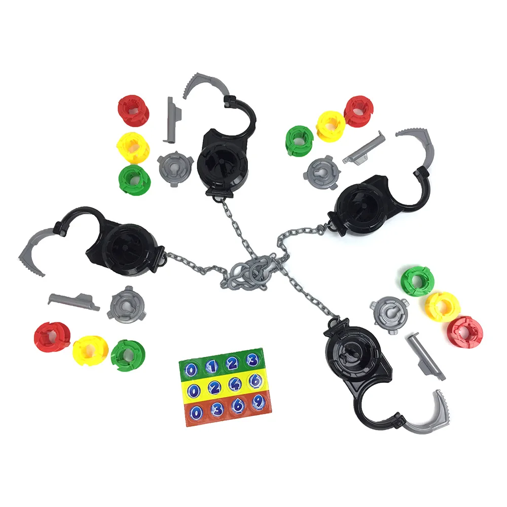 Newest Educational toys Handcuffs Police And Thieves Game Props The Game of Handcuffs