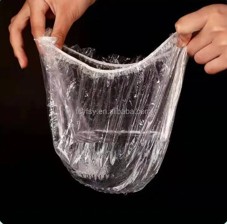 100 шт. одноразовая пластиковая крышка для упаковки остатков Герметичная посуды Пылезащитная