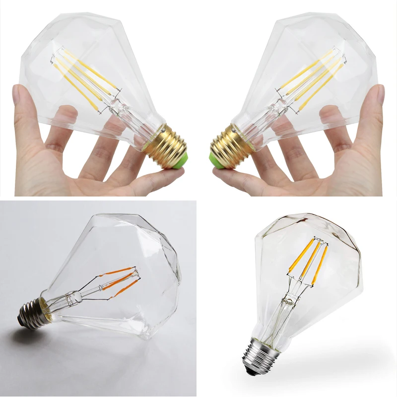 
DIA95 DIA110 LED Light Edison Bulb 110-130V/ 220-240V Decoration Bulb E27/E26/B22 Holiday Lights Novelty Christmas Lamp Lamparas 