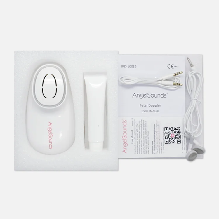 wireless portable fetal doppler pocket fetal heartbeat monitor with loud speaker inside