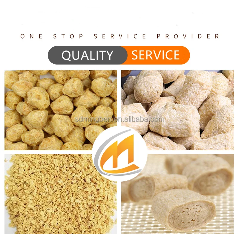 Chinese factory full automatic soybean texture protein production line/Tvp/Tsp soybean plant protein production line