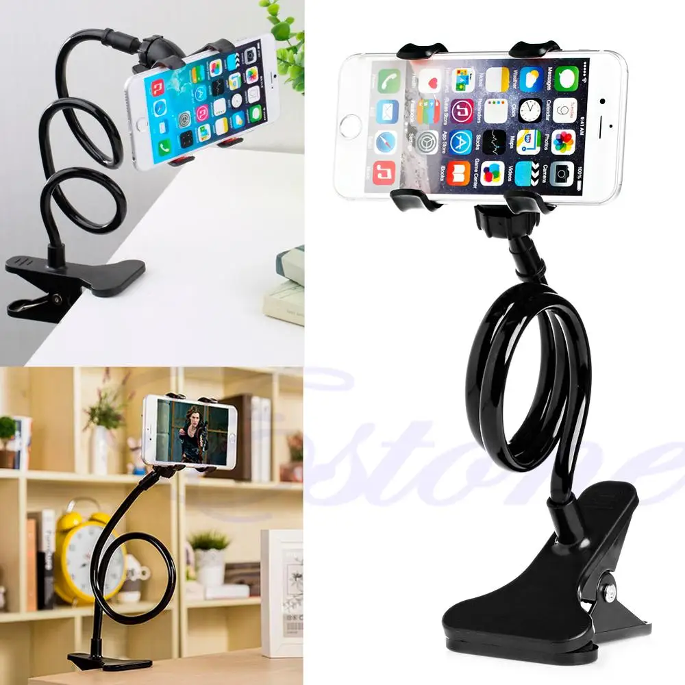 
Hot Universal Lazy Bed Desktop Mount Car Cell Phone Holder Stand Long Arm mobile phone holders 