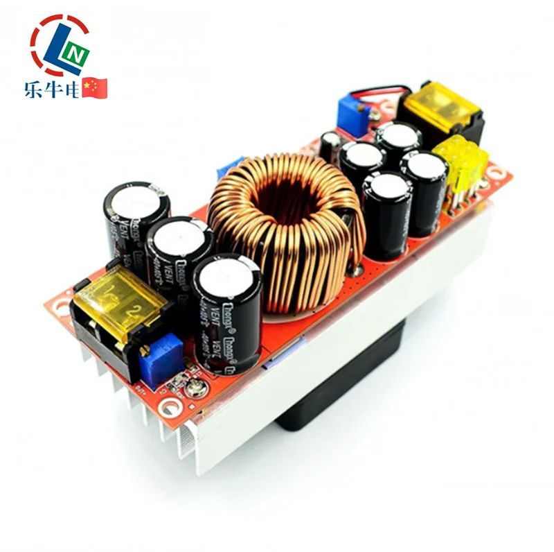 1500W DC-DC повышающий преобразователь напряжения постоянного тока Регулируемый источник питания Модуль 12-60V Step