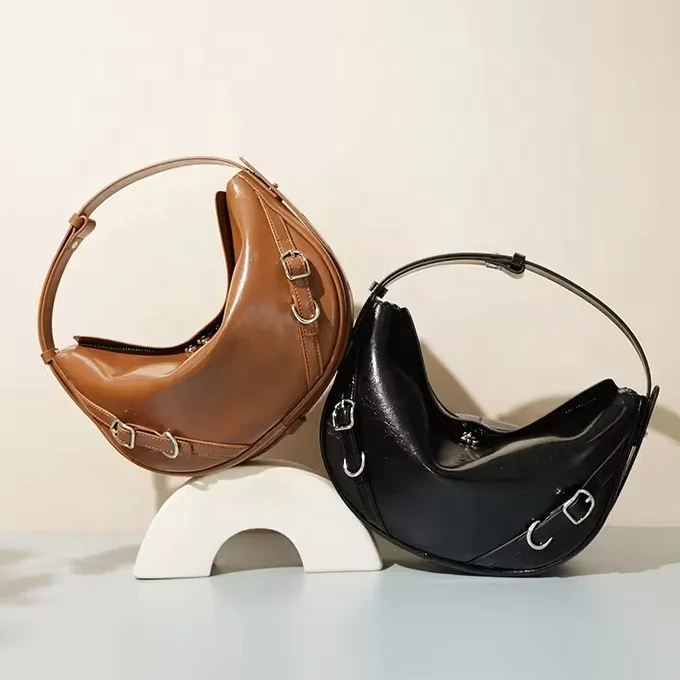 Genuine Leather Large Capacity Ladies Purse And Handbags High Quality Crossbody Bag Simple Design Shoulder Bags For Women