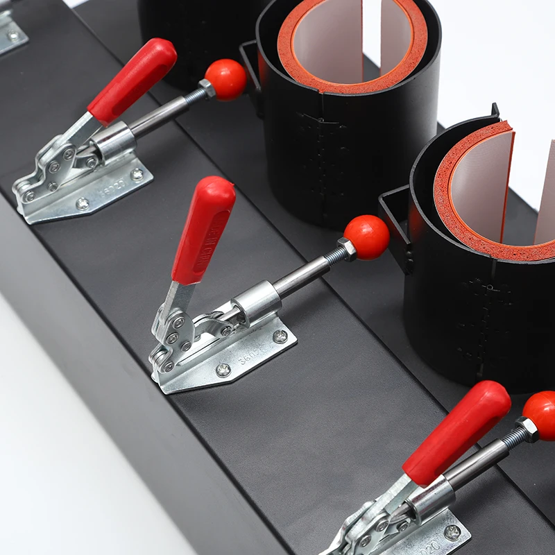 New 5 Control Boxes 5 in 1 Mug Heat Press Machine Digital Mug Printing Machine with Cutter and Tape Dispenser