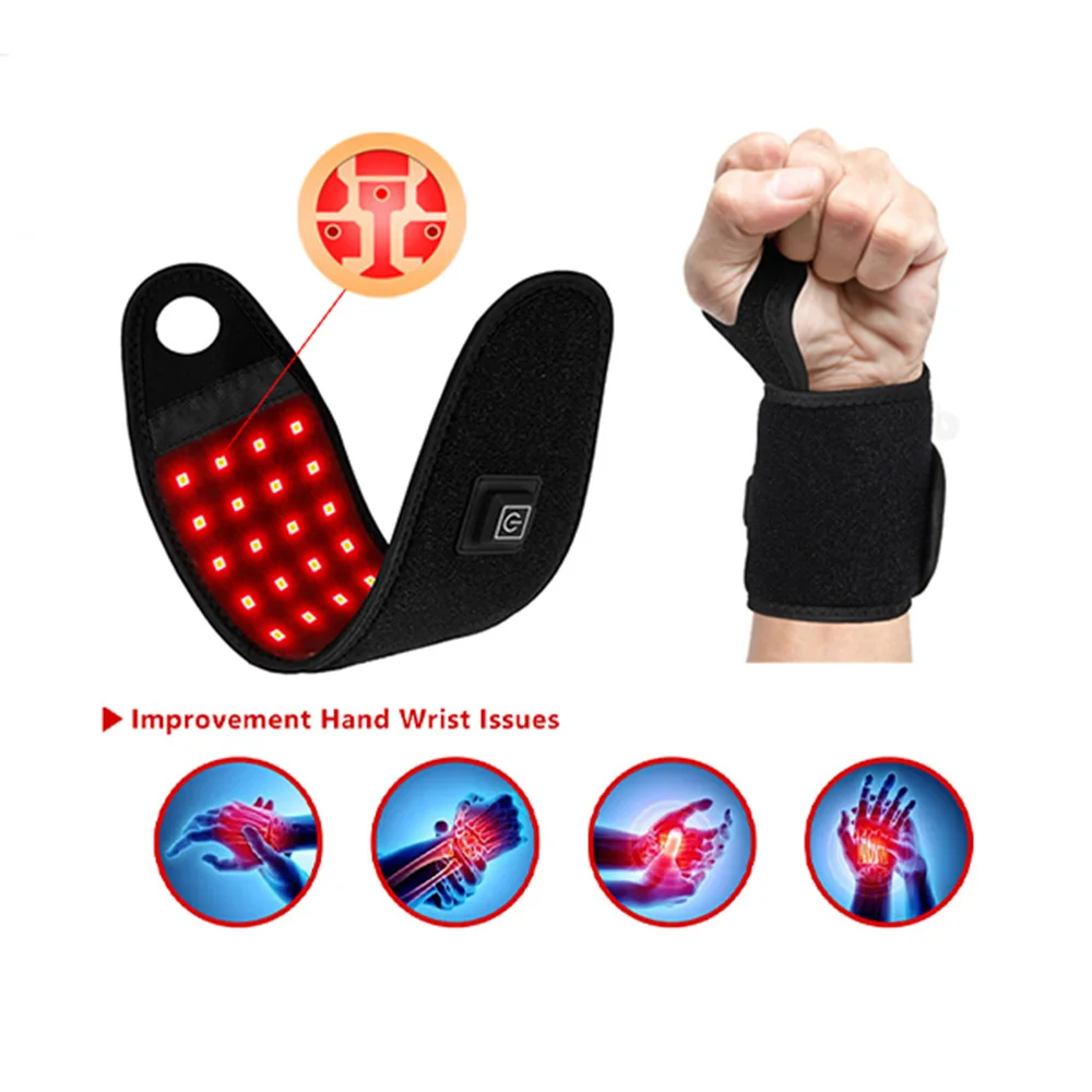 New Product LED Light Therapy Hand Massager with Waist Hammer Feature Massage Products