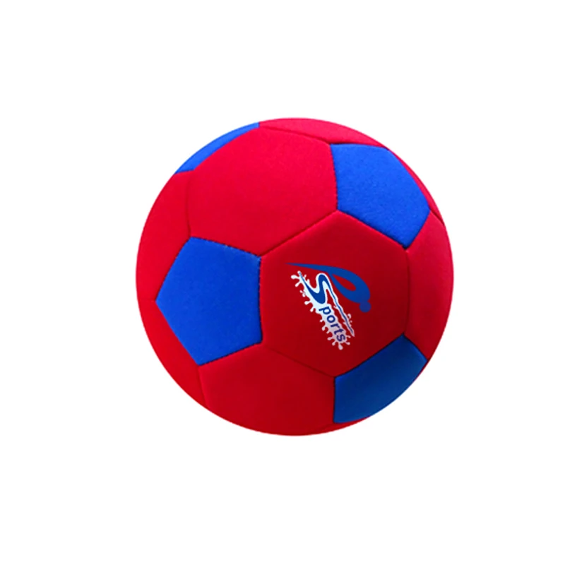Summer Time Beach ball Game Soft Cloth Neoprene Soccer Ball