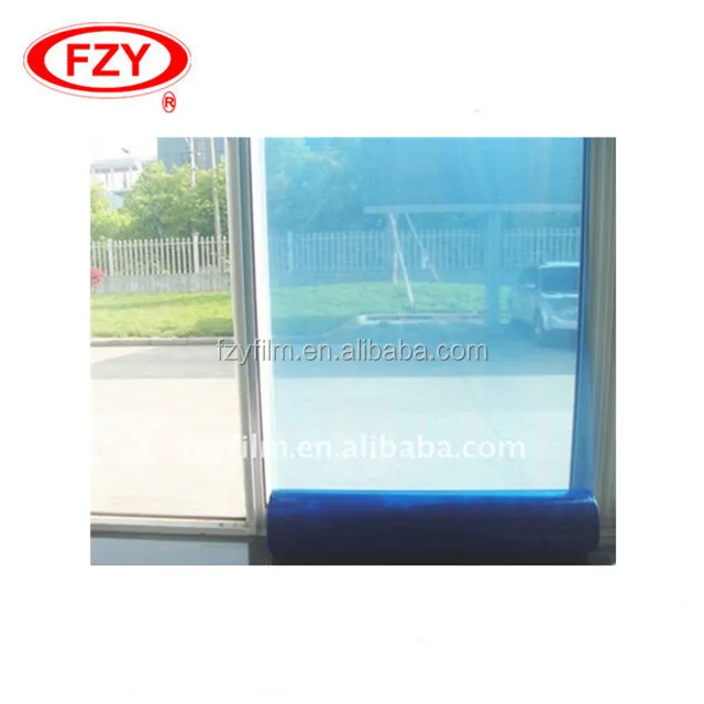 
Self Adhesive Blue PE Protective Film for Window Glass Temporary Protection Film 