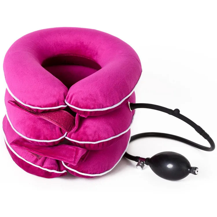 Over Door Cervical Traction Unisex Fixation Inflatable & Adjustable Neck Traction with Air Pump
