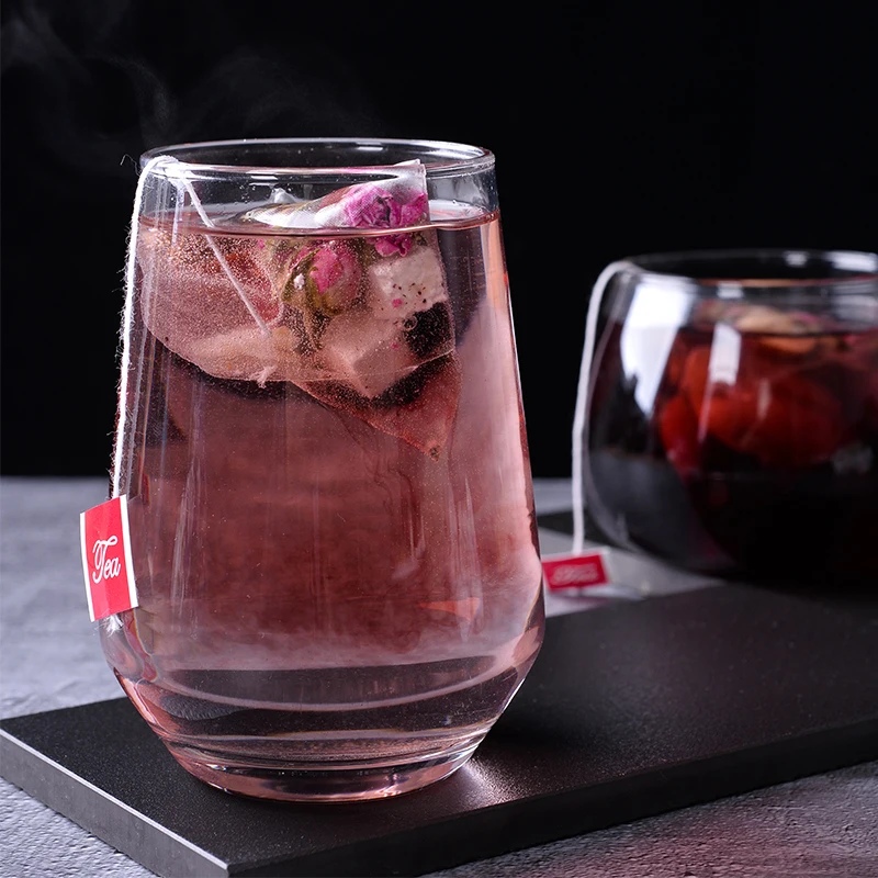 Китай, оптовая продажа, тутовая Роза, Лилия, Пория, красный цветочный чай с датой