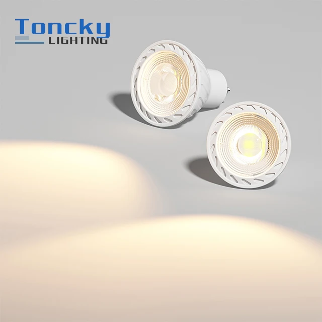 Factory recessed round downlight low price White /Black PC lamp body indoor GU10 MR16 bulb Spot Down Light fixture