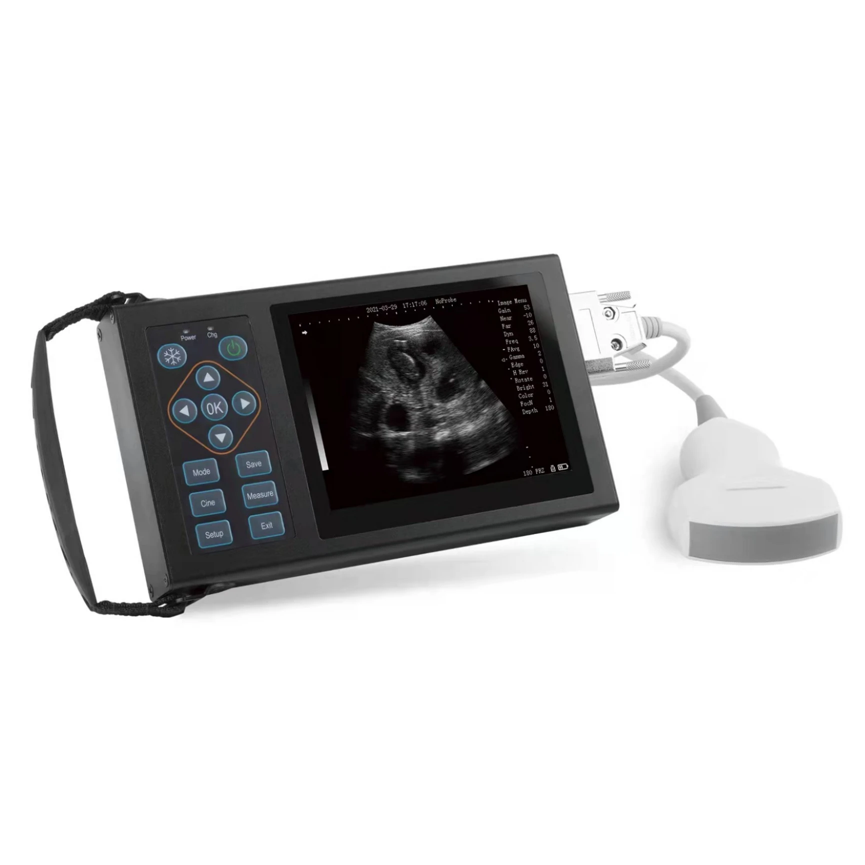 Full Digital Veterinary Portable Ultrasound machine with Automatic backfat function
