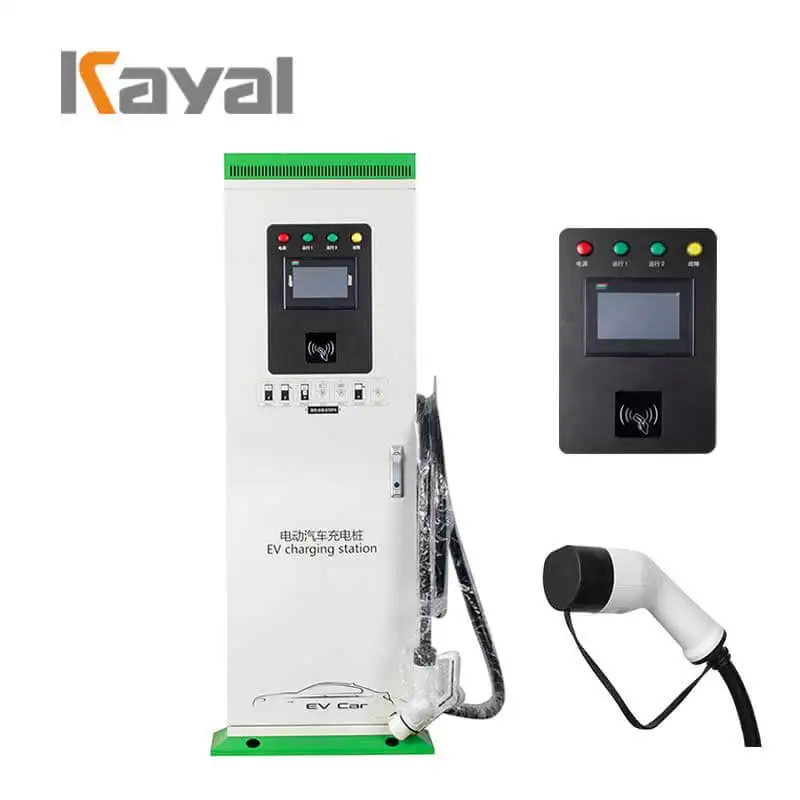Трехфазное зарядное устройство KAYAL IP54 для электромобилей, 380 В переменного тока, 40 кВт