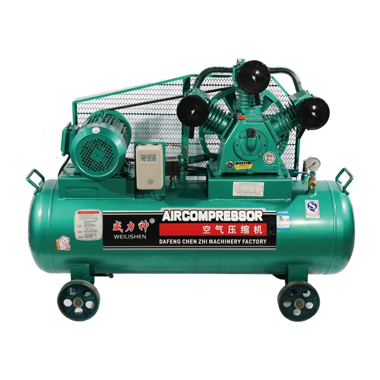 
50hp 500l portable dental turbine unit with garage air compressor suction system triplex syringe 