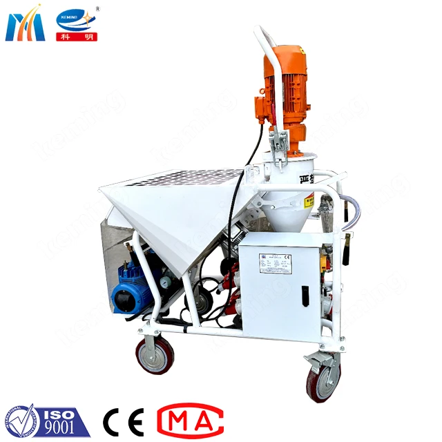 labor saving full- Automatic Plastering Machine KLL Putty Sprayer for long Conveying Distance