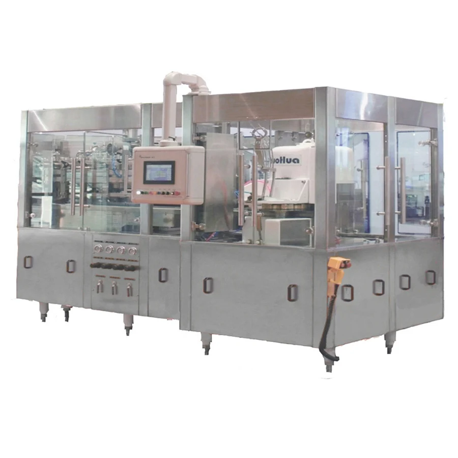 Beer Can Filling And Sealing Machine Aluminum Can Filler Seamer Beer  Can Filling Production Machine SHTGF30-6