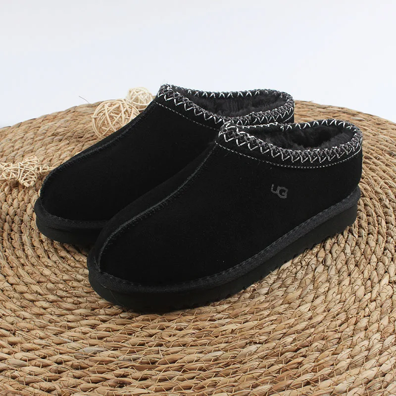 New Retro Ankle Snow boots for women in winter new fashion toe-toe slippers platform thick-soled warm cotton shoes for women