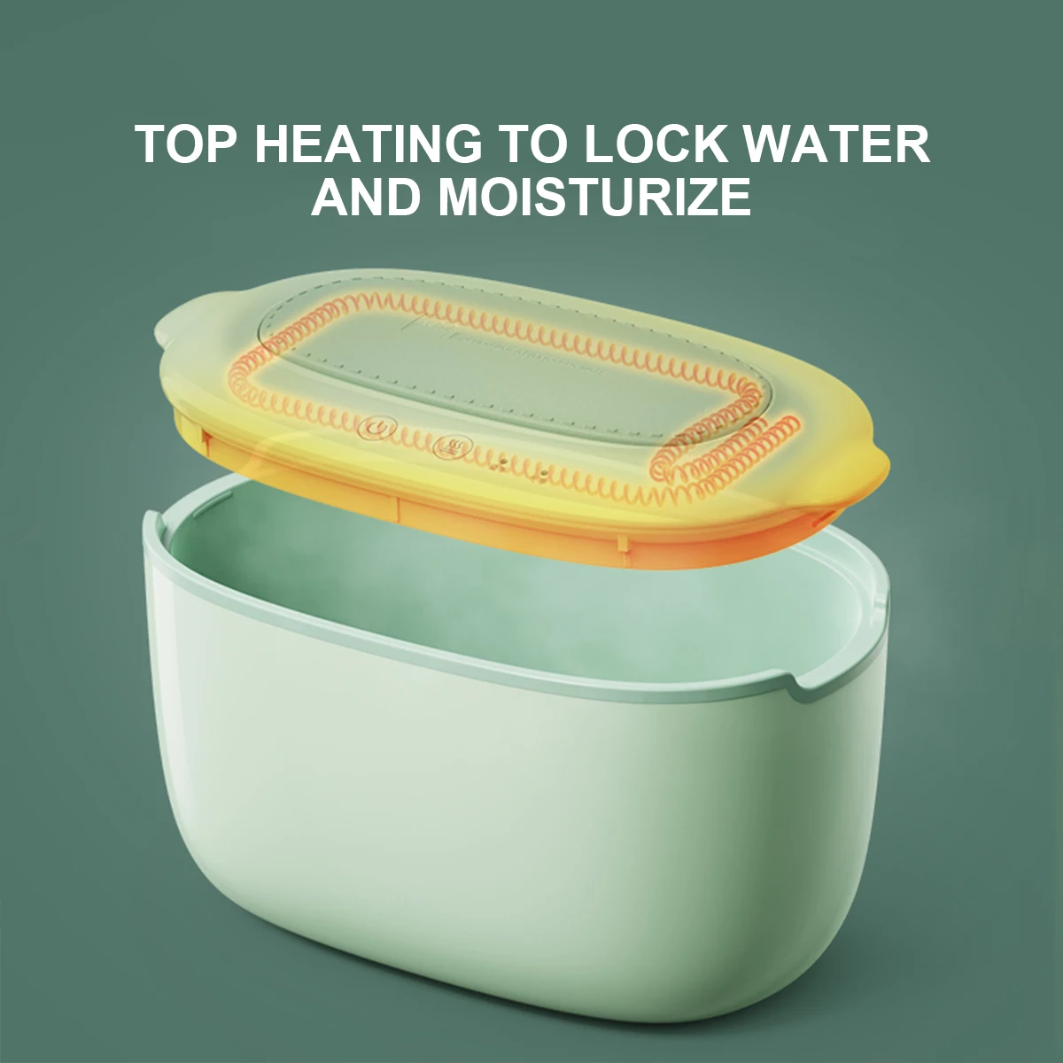 
High Quality Portable Baby Wipe Warmer and Dispenser, 18W Energy Saving Smart Constant temperature Wet Wipe Warmer 