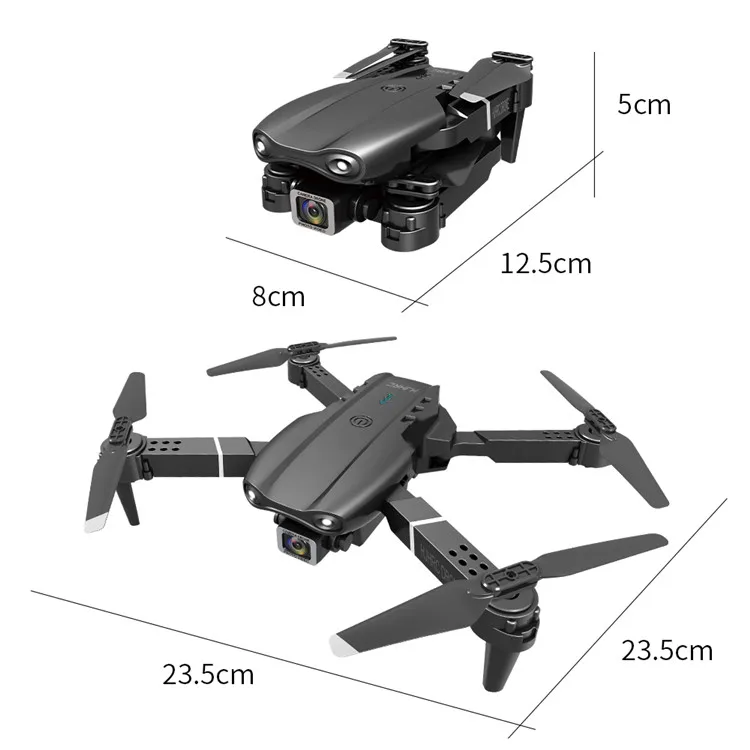 High Quality 4K Hd Camera Wifi Fpv Hj97 Drone Face Recognition Mini Drone Foldable Air Pressure Fixed High Quadcopter Drone