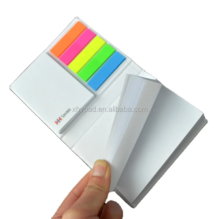 Wholesale Shaped Custom Print Sticky Memo Note Pads with Factory Price