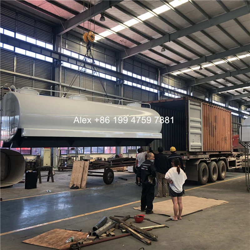 6000 liters stainless steel water tank for truck