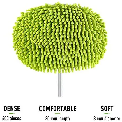 Telescopic Adjustable Rotating Chenille Car Wash Brush Car Cleaning Car Wash Mop Brush