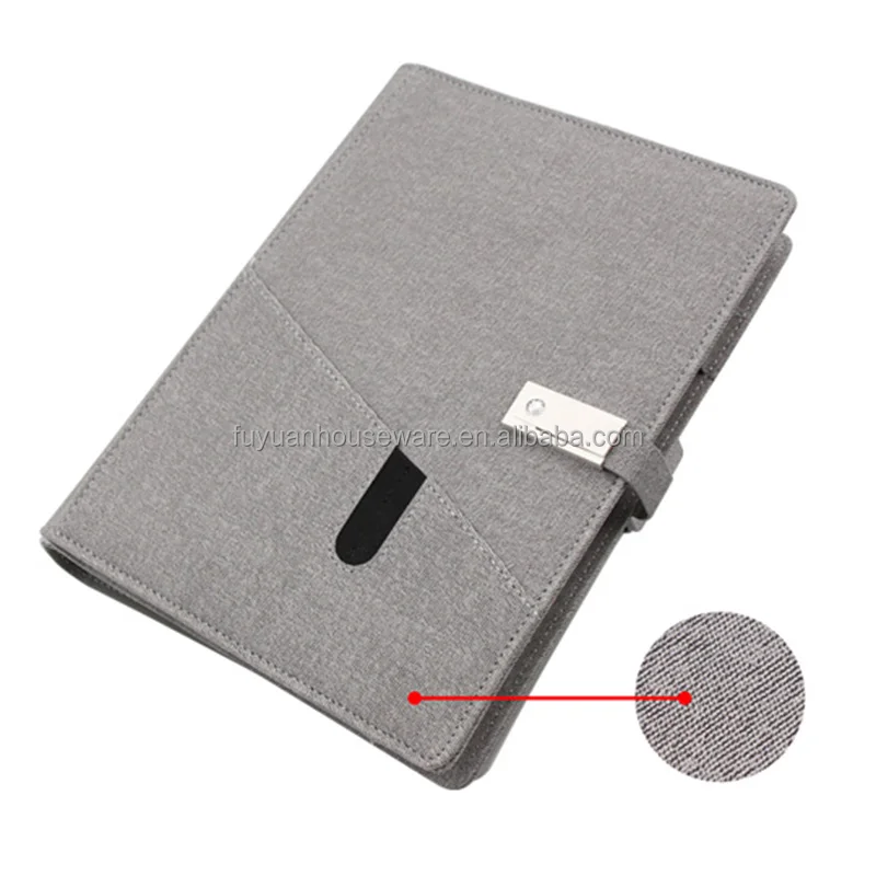 New Product Ideas 2023 New Product For Men Novelty Gifts Diary Gifts Set With Power Bank And Usb Flash Drive Power Bank Notebook
