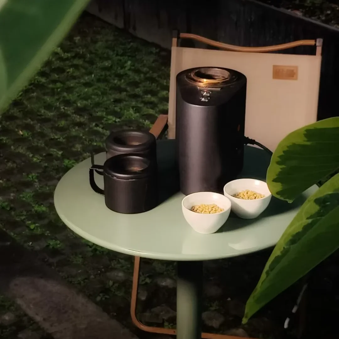 SANTOKER Q7 master 50g 70g с управлением через приложение Bluetooth машина для обжарки кофе полным горячим воздухом