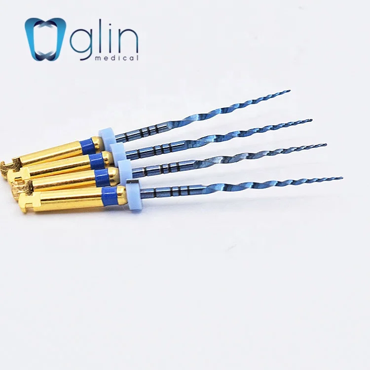 Glin High Quality Super Blue Rotary Endo Files Endodontic Instrument