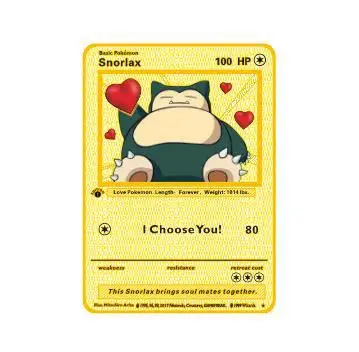 Wholesale Custom Anime Cartoon Gold Venusaur 1st Edition Metal Gold Poke mon Trading Cards For Children Game Cards