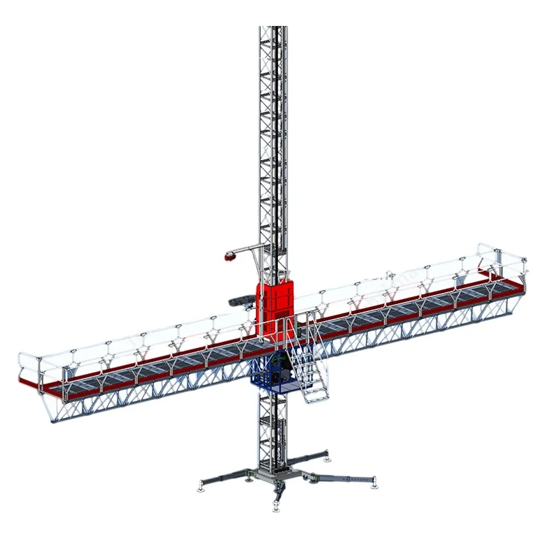 HTP8000 MCWPs Single Mast Climbing Work Platform