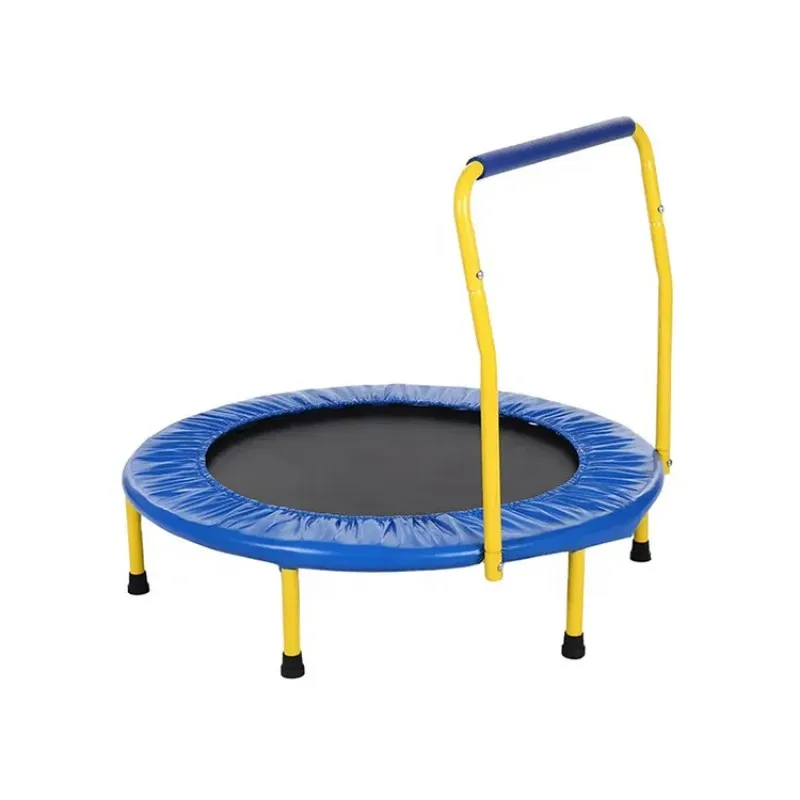 Sundow Professional Indoor/Outdoor Single Bungee Jumping Trampoline for Kids Foldable Foam Fitness Manufactured Home Use Girls