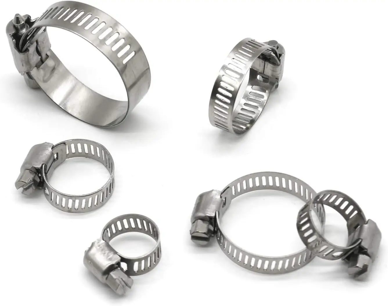 2024 hot selling American Type European Style 1/2-3/4 Stainless steel Hose Clamp