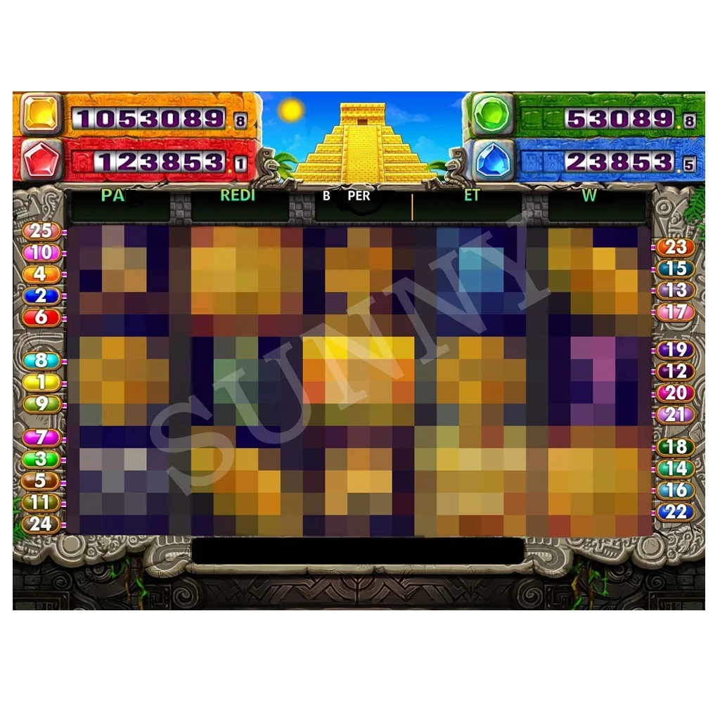 Золотая городская одноэкранная доска для игр Subsino/Nile Treasure US skill preview games toard/pog 595 wms 550 keno Fire link