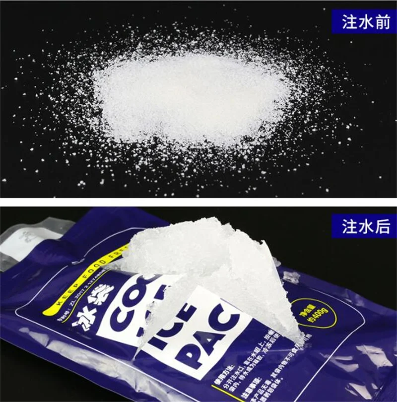 Wholesale 10 packs of 400ML upgraded cold insulation and water injection Ice Pack