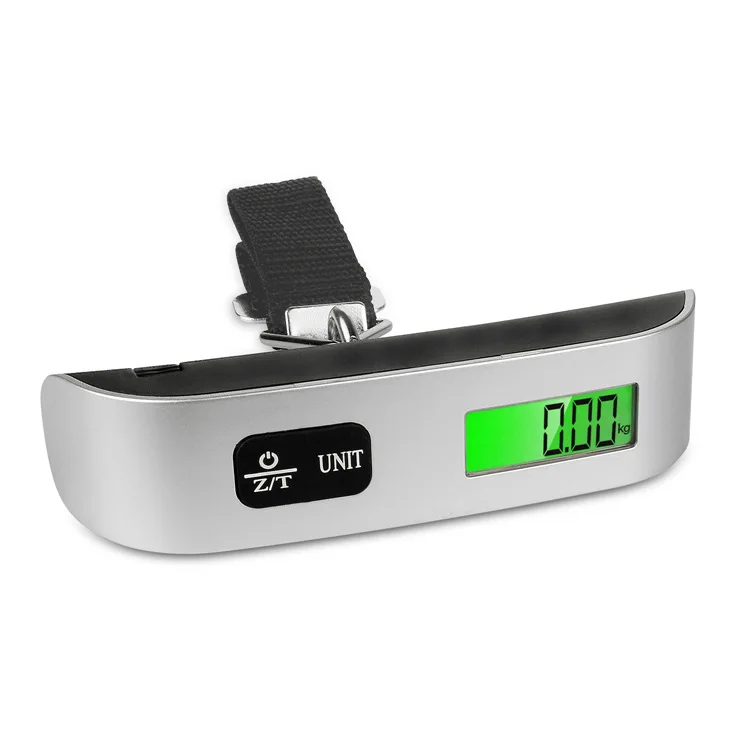LCD Digital Luggage Scale 50kg Portable Electronic Scale Weight Balance Suitcase Travel Hanging Scale