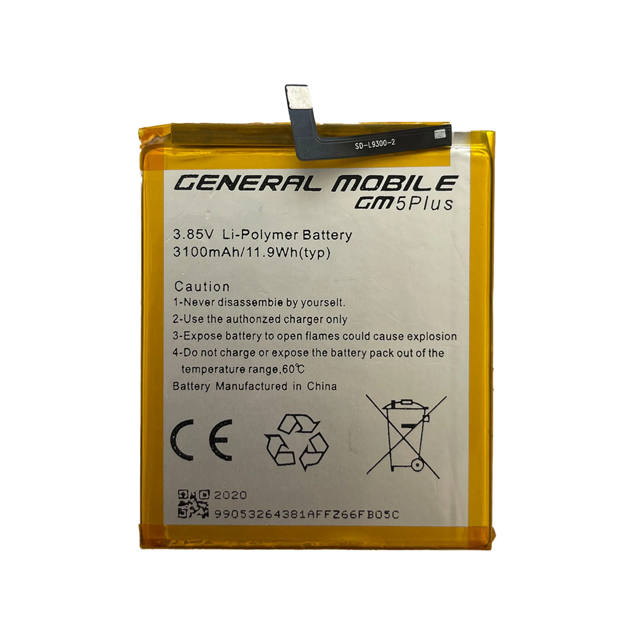 This battery is suitable for GENERAL MOBILE high-quality and large-capacity original mobile phone