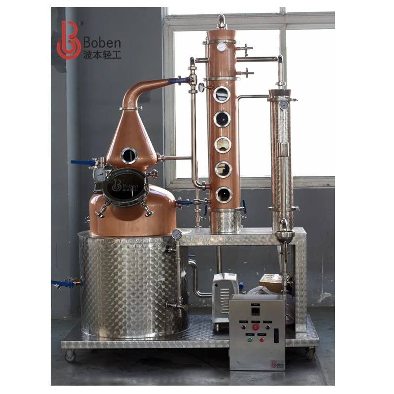 Boben 150L Coulm Still Whisky Distiller Gin Distillation Equipment Brandy Distilling Machine