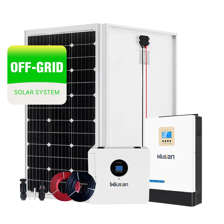 High Cost-Effective 5.5 Kw Complete Solar Power Complete Inverter Generator off Grid Solar Energy System