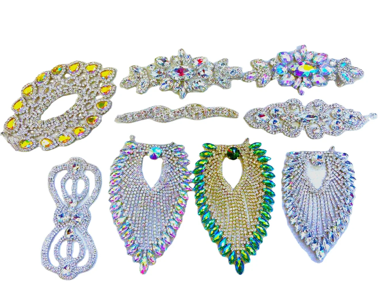 AB Hotfix Rhinestones Wholesale heat transfer Rhinestone  Iron On Crystal Design