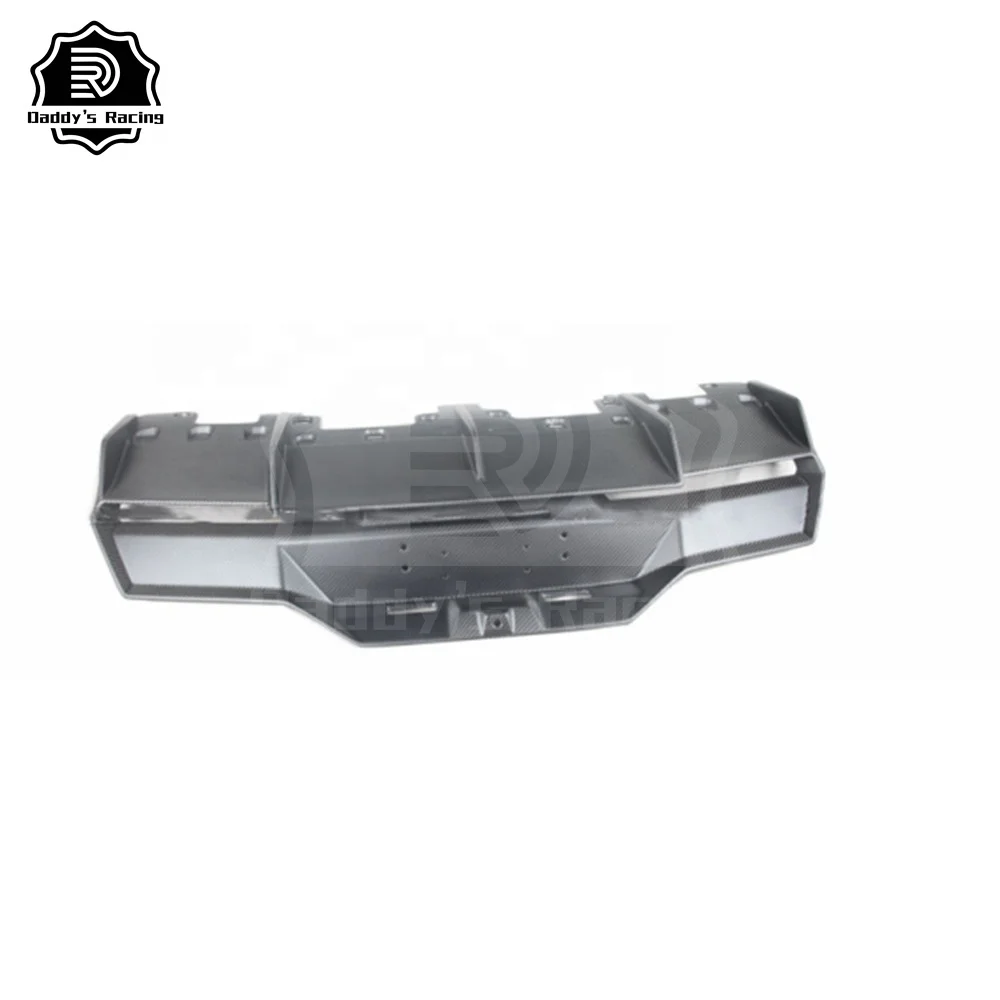 OEM Style Dry Carbon Fiber Body Kit Fit For Lambo Huracan STO Front Lip Diffuser Mirror Covers Rear Spoiler