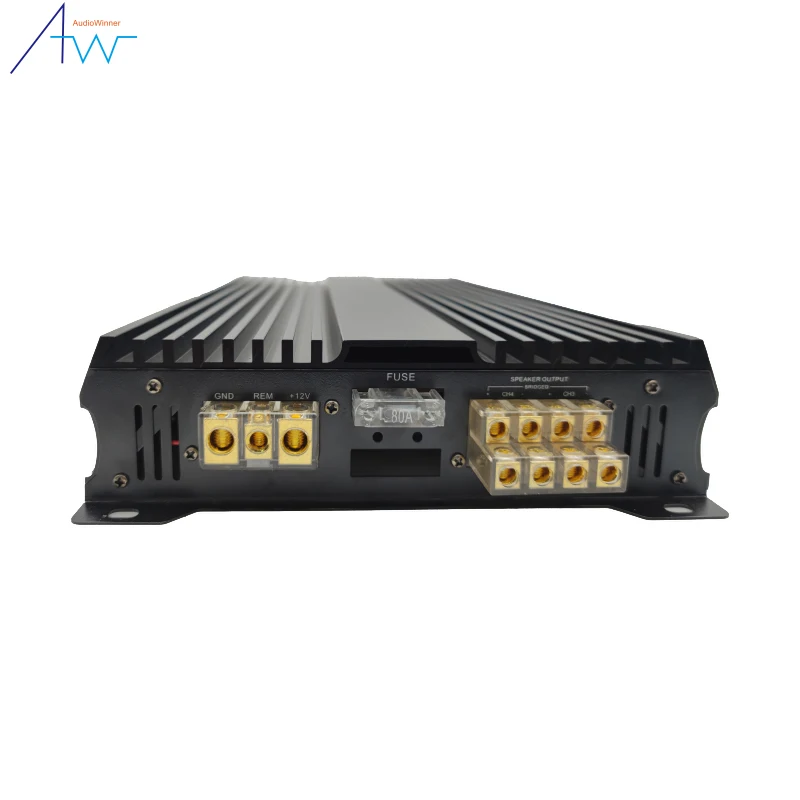 Audiowiner 4ch Amplifier 4x150W GS150.4  OEM&ODM Supplier  Class AB 4 Channel Car Amplifier