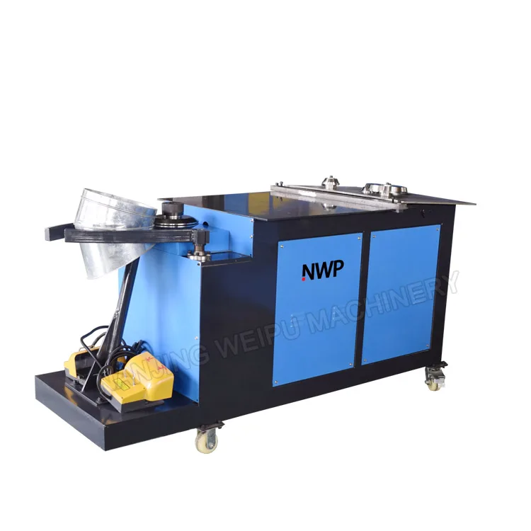 Круглый шкафчик локтя воздуховода делая машину для HVAC